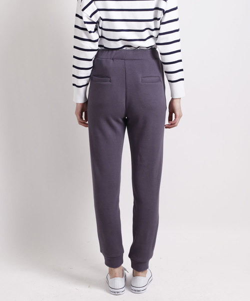 aimoha（アイモハ）の「裏起毛コットンスウェットイージーパンツ（スウェットパンツ・レディース・チャコールグレー/ブラック/グレー・SMALL/MEDIUM/LARGE/X-LARGE/XX-LARGE）」の6枚目の写真