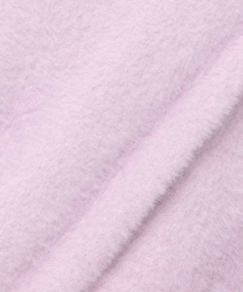 Petit Honfleur（プチオンフルール）の「フェザー編みニットプルオーバー（ニット/セーター・レディース・グレー/ネイビー/ラベンダー・M size/L size）」の13枚目の写真