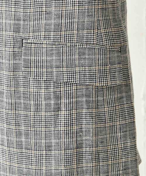 Whim Gazette ウィムガゼット リネングレンチェックジャケット 名古屋店 グレンチェックジャケットコーデ - Whim Gazette
