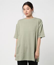 カットジャガードビッグシルエットTシャツ
