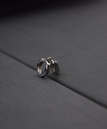 金属アレルギー対応「ieLS」ステンレス デザインフープピアス