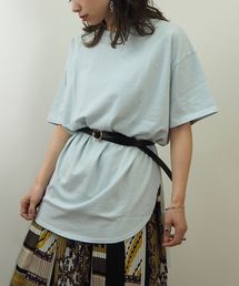 ピグメント加工ビッグチュニック