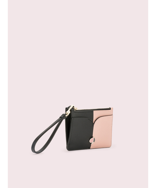 ニコラ バイカラー カードホルダーリスレッド kate spade new york（ケイトスペード ニューヨーク）の「ニコラ