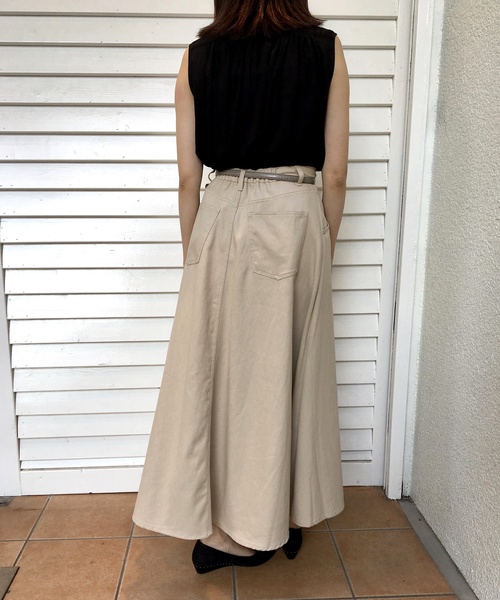 Culture Medium（カルチャーミディアム）の「60sレーヨンローンギャザーブラウス（シャツ/ブラウス・レディース・パープル/ライトベージュ/ホワイト/ブラック・FREE）」の14枚目の写真