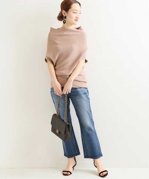 VERMEIL par iena(ヴェルメイユパーイエナ)の「ニュアンス オフプルオーバー◆(ニット/セーター・レディース・ブラック/ブラウン/グレー・FREE)」の15枚目の写真
