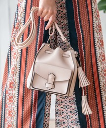 Edit Sheen | タッセルチャーム巾着バッグ(ショルダーバッグ)