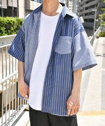 kutir | クレイジーストライプシャツ(シャツ/ブラウス)