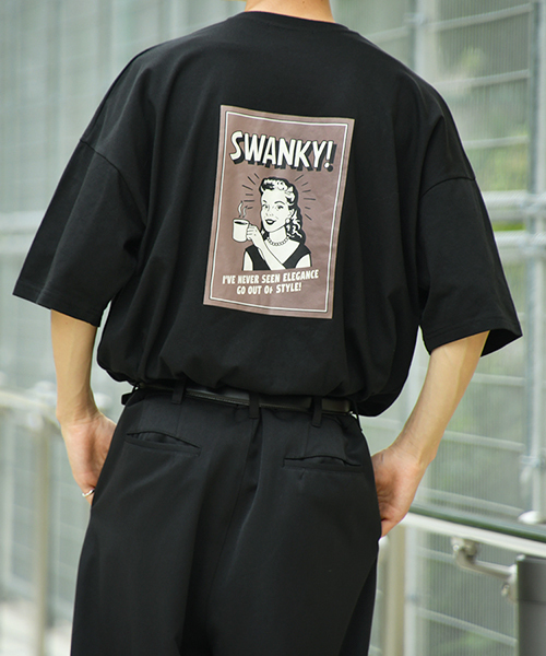 kutir（クティール）の「ダンディ＆マダムＴシャツ（Tシャツ/カットソー・メンズ・ホワイト/ブラック/ホワイト系その他/ブラック系その他・MEDIUM/LARGE）」の4枚目の写真