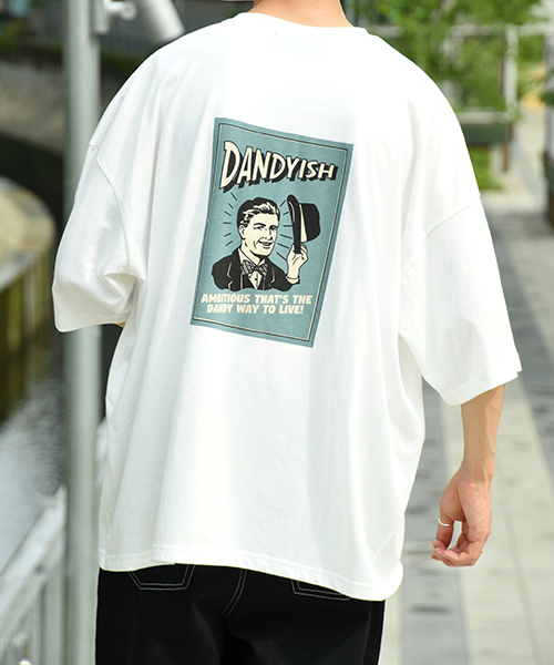 kutir（クティール）の「ダンディ＆マダムＴシャツ（Tシャツ/カットソー・メンズ・ホワイト/ブラック/ホワイト系その他/ブラック系その他・MEDIUM/LARGE）」の8枚目の写真