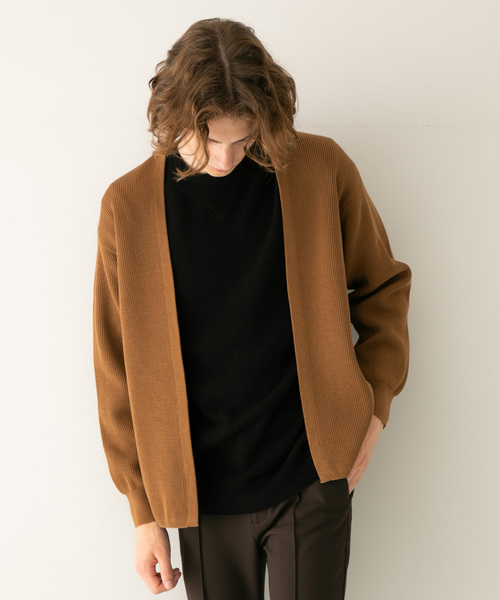 BATONER（バトナー）の「【BATONER】ハードツイストウールカーディガン