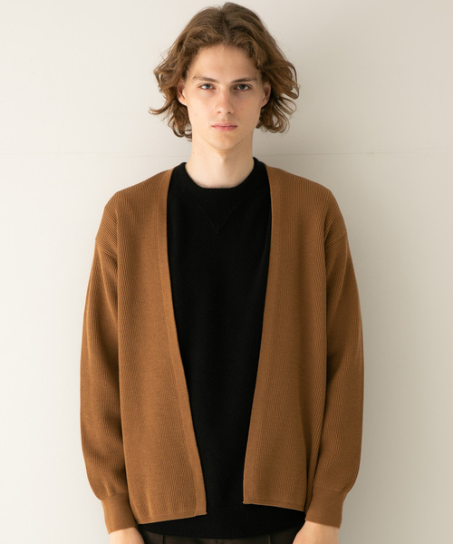 BATONER（バトナー）の「【BATONER】ハードツイストウールカーディガン