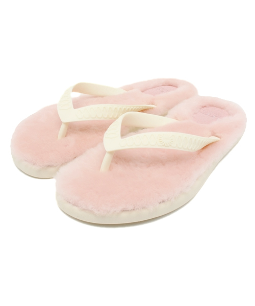 UGG(アグ)の「UGG / W Fluffie サンダル(サンダル・レディース・ブラウン系その他/ホワイト/ブラック・LARGE/SMALL/MEDIUM)」の2枚目の写真