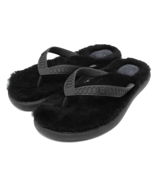 UGG(アグ)の「UGG / W Fluffie サンダル(サンダル・レディース・ブラウン系その他/ホワイト/ブラック・LARGE/SMALL/MEDIUM)」の3枚目の写真