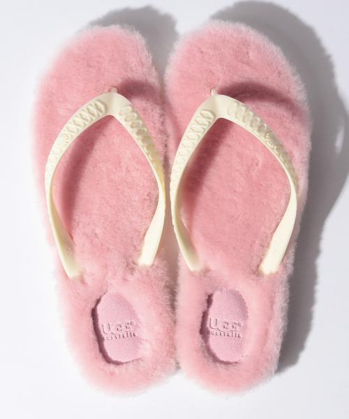 UGG(アグ)の「UGG / W Fluffie サンダル(サンダル・レディース・ブラウン系その他/ホワイト/ブラック・LARGE/SMALL/MEDIUM)」の10枚目の写真