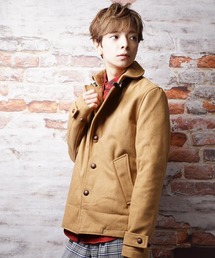 おしゃれスタ（オシャレスタ）の「ウールメルトンシングルデザインコート(IR) オーバーサイズ メンズ レディース（その他アウター）」