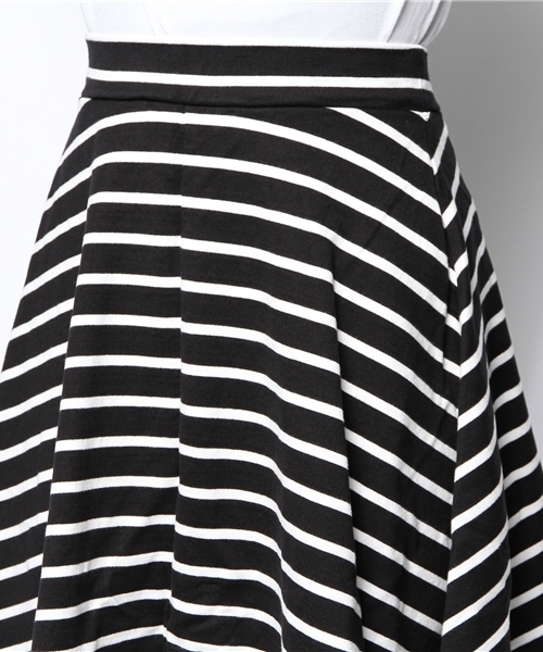 WEGO（ウィゴー）の「WEGO/ミディ丈サーキュラースカート（スカート・レディース・ブラック系その他/ベージュ/ダークグリーン/ワイン/ブラック・FREE）」の8枚目の写真