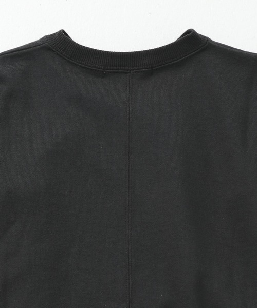 classicalelf（クラシカルエルフ）の「バックスリット半端袖無地クルーネックミドル丈スウェット（Tシャツ/カットソー・キッズ・ベージュ/ブラック/オフホワイト・140/150/130）」の10枚目の写真