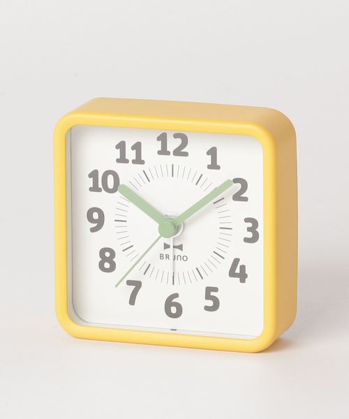 BRUNO（ブルーノ）の「レトロポップアラームクロック（置時計・メンズ・レッド/イエロー/ブルー・ﾌﾘ-）」の10枚目の写真
