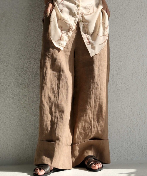 リネンパンツ その他パンツ Antiqua アンティカ のファッション通販 Zozotown
