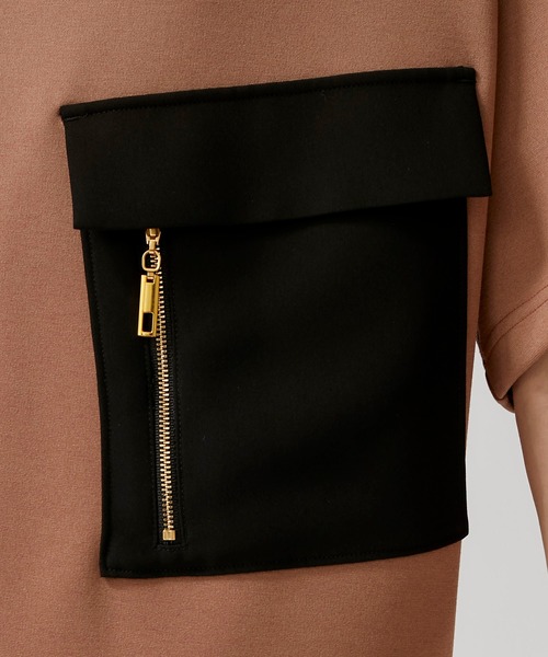 CULLNI（クルニ）の「【CULLNI】STUDIOUS限定 STRIPE COMBINATION PO（Tシャツ/カットソー・メンズ・ブラック/ピンク・SMALL/MEDIUM）」の10枚目の写真