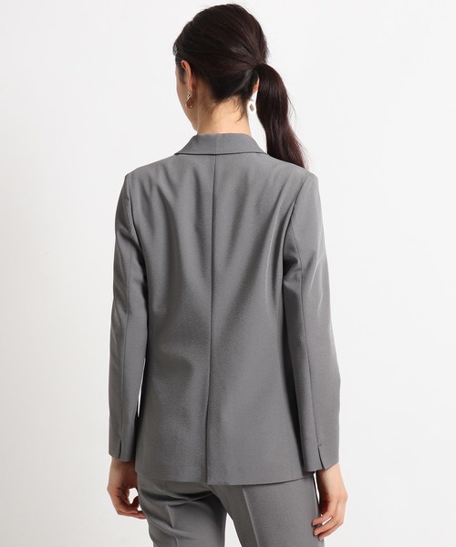 INDIVI（インディヴィ）の「◇【ハンドウォッシュ】タキシードカラー風  