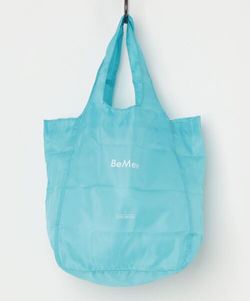 BeMee(ビーミー)の「【 BeMee / ビーミー 】 # エコバッグ S‥(エコバッグ/サブバッグ・レディース・ホワイト/ブラック/ネイビー/ピンク/オリーブ/ブルー/ベージュ/パープル/グレー・FREE/SMALL)」の7枚目の写真