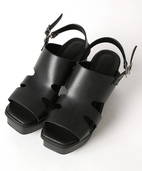 PAGEBOY（ページボーイ）の「ヘビーソールサンダル（サンダル・レディース・ブラック/ダークブラウン・MEDIUM/LARGE）」の12枚目の写真