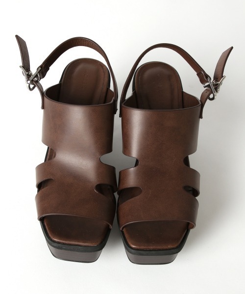 PAGEBOY（ページボーイ）の「ヘビーソールサンダル（サンダル・レディース・ブラック/ダークブラウン・MEDIUM/LARGE）」の9枚目の写真