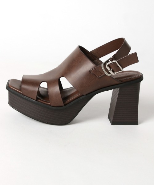 PAGEBOY（ページボーイ）の「ヘビーソールサンダル（サンダル・レディース・ブラック/ダークブラウン・MEDIUM/LARGE）」の13枚目の写真