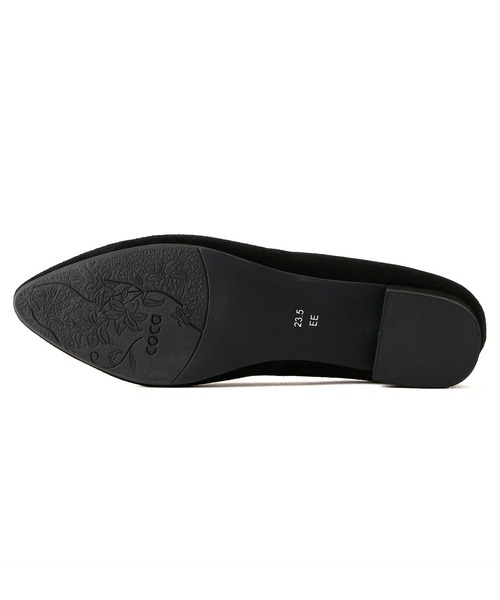coca(ANDEX shoes product)(コカ)の「coca / コカ バックル飾り付き ローヒール パンプス 120033(パンプス・レディース・ブラック/ベージュ/ブラック系その他/グレー・23.5cm/24.5cm/23.0cm/24.0cm/22.5cm/22.0cm)」の9枚目の写真