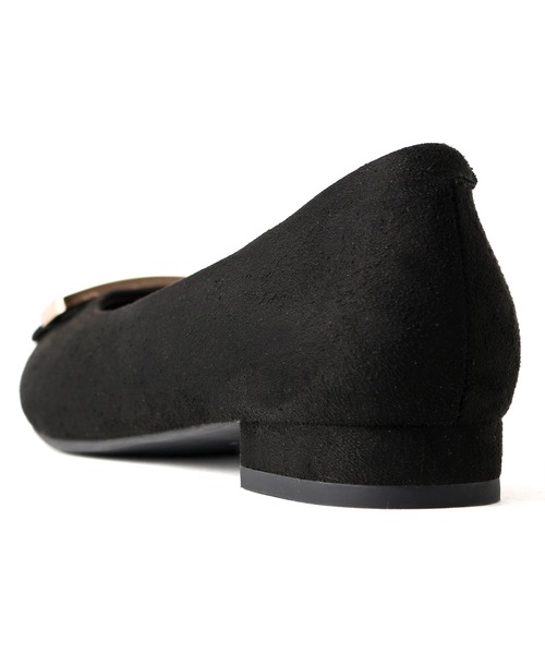 coca(ANDEX shoes product)(コカ)の「coca / コカ バックル飾り付き ローヒール パンプス 120033(パンプス・レディース・ブラック/ベージュ/ブラック系その他/グレー・23.5cm/24.5cm/23.0cm/24.0cm/22.5cm/22.0cm)」の10枚目の写真