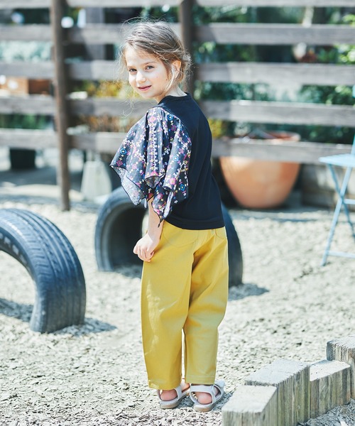 BRANSHES（ブランシェス）の「カーブパンツ（その他パンツ・キッズ・エンジ/キャメル・140cm/110cm/150cm/100cm/120cm/130cm）」の12枚目の写真