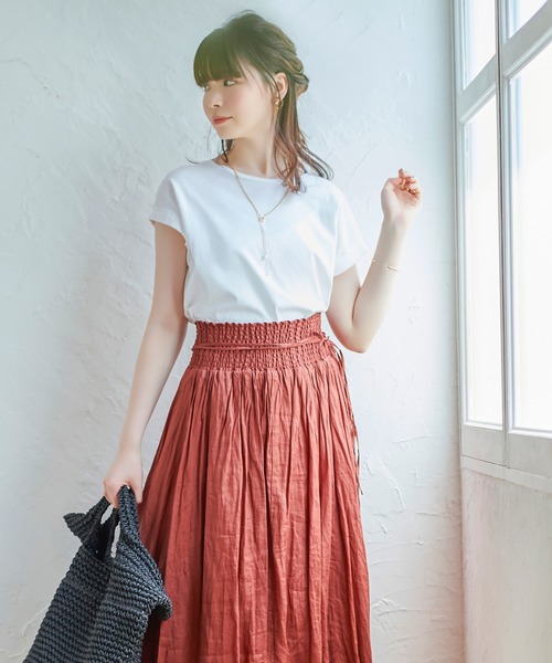 Phoebe（フィービィー）の「【長さ調節可能】2wayアレンジパールラリエットネックレス/最大全長:70cm（ネックレス・レディース・ゴールド/ピンクゴールド・FREE）」の4枚目の写真