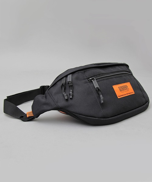 UNIVERSAL OVERALL(ユニバーサルオーバーオール)の「スタンダード ウエストバッグ(ボディバッグ/ウエストポーチ・メンズ・ブラック/ブラック系その他・FREE)」の4枚目の写真