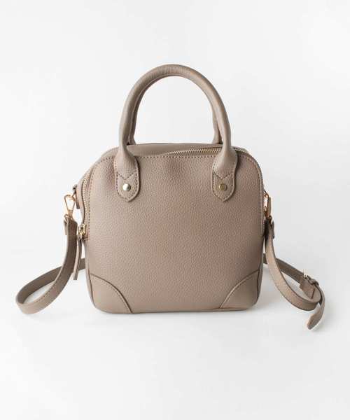 URBAN RESEARCH DOORS（アーバンリサーチドアーズ）の「2WAYミニスクエアバッグ（ショルダーバッグ・レディース・ブラック/モカ/キャメル・ONE）」の13枚目の写真