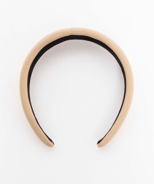 WEGO(ウィゴー)の「WEGO/ワイドクロコカチューシャ(カチューシャ・レディース・グリーン/ベージュ/オフホワイト・FREE)」の6枚目の写真