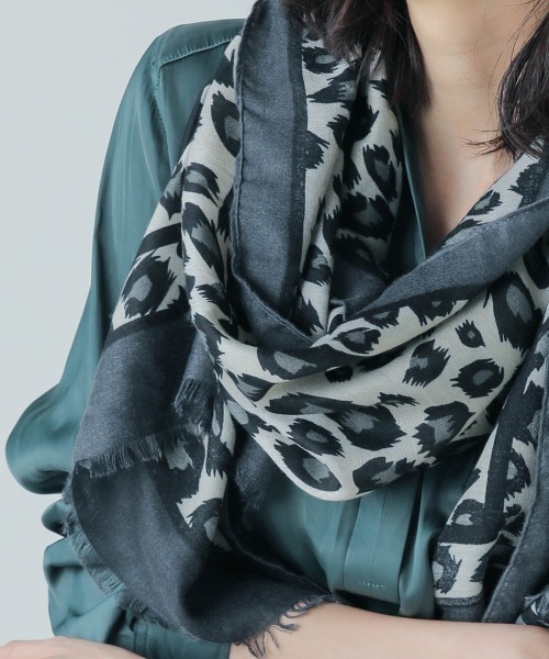 Bou Jeloud（ブージュルード）の「柄アソートストール（ストール/ショール・レディース・ブラウン/グレー・FREE）」の6枚目の写真