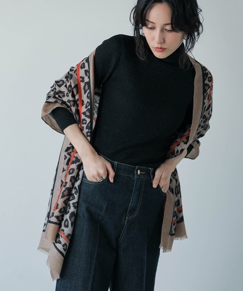 Bou Jeloud（ブージュルード）の「柄アソートストール（ストール/ショール・レディース・ブラウン/グレー・FREE）」の11枚目の写真