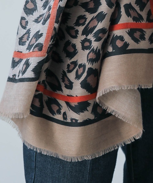 Bou Jeloud（ブージュルード）の「柄アソートストール（ストール/ショール・レディース・ブラウン/グレー・FREE）」の13枚目の写真
