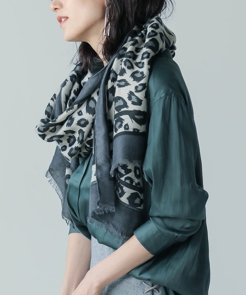 Bou Jeloud（ブージュルード）の「柄アソートストール（ストール/ショール・レディース・ブラウン/グレー・FREE）」の19枚目の写真