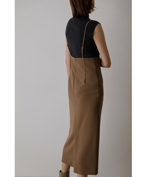 美品 RIM.ARK ループベルト Aラインスカート グレー 38 リムアーク RIM.ARK | Drape luxury SK (LONG SKIRTS ) |RIM.ARK ONLINE STORE