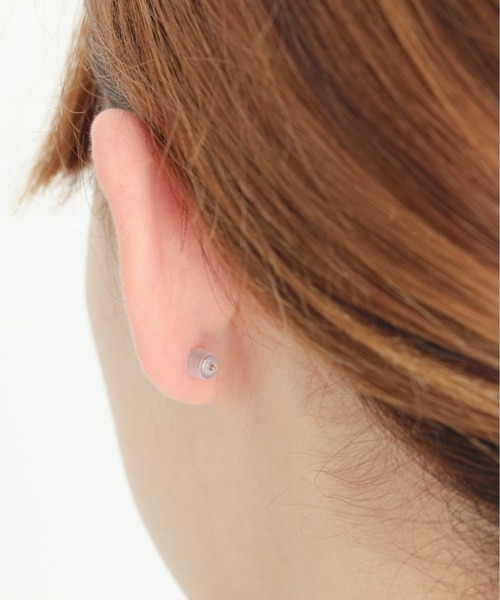 Jewel closet by L&Co.(ジュエルクローゼットバイエルアンドコー)の「ピアスキャッチ オチナイくん2(ピアス(両耳用)・レディース・ピンクゴールド/ホワイトゴールド/イエローゴールド・FREE)」の6枚目の写真