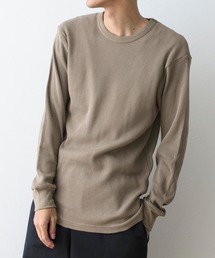 嬉しい抗菌防臭&吸汗速乾機能付き!【Healthknit】ファンクショナルワッフル ロングスリーブTシャツ /1204