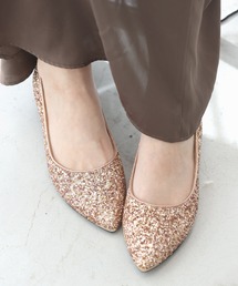 PELLICO ピンク ポインテッドトゥ PELLICO ピンク ポインテッドトゥ フラットシューズ