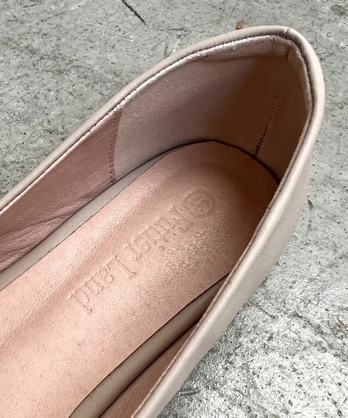 Futier land（フューティアランド）の「大好評ロングセラーアイテム。フラットパンプス（パンプス・レディース・ブラック/モカ/ベージュ/ダークグレー/レオパード/ラベンダー/グリーン/ピンク/ブラック系その他2/ベージュ系その他2/ライトブラウン/ライトカーキ/グレイッシュベージュ/シルバー系その他/ピンク系その他/ブラック系その他3・35/36/37/38/39/40）」の22枚目の写真