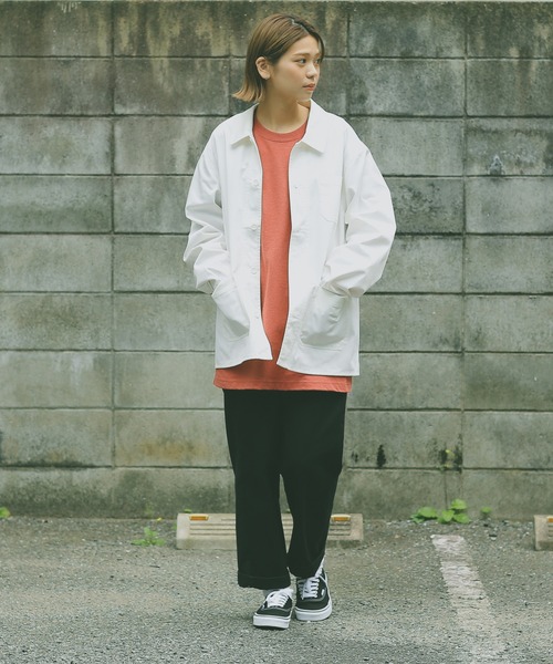 <H>TC カバーオール 楽天市場】T Cカバーオールジャケット M-XL 7452-01 キャブ