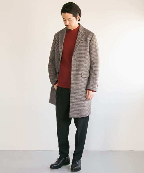NOBILIA グレー チェスターコート URBAN RESEARCH（アーバンリサーチ）の「NOBILIA CHESTER COAT