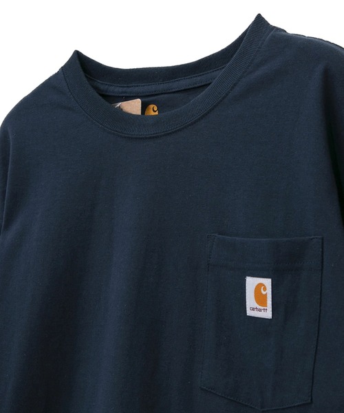 Carhartt(カーハート)の「Carhartt/カーハート LONG SLEEVE WORKWEAR POCKET T-SHIRT(Tシャツ/カットソー・メンズ・チャコールグレー/ネイビー/グレー/マルーン・MEDIUM/LARGE/SMALL)」の11枚目の写真