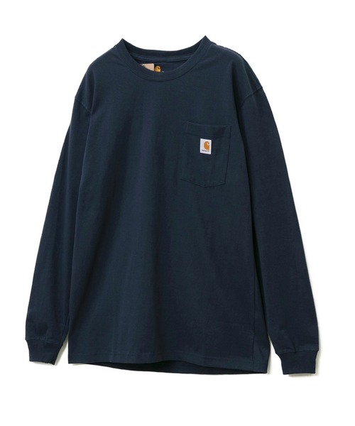 Carhartt(カーハート)の「Carhartt/カーハート LONG SLEEVE WORKWEAR POCKET T-SHIRT(Tシャツ/カットソー・メンズ・チャコールグレー/ネイビー/グレー/マルーン・MEDIUM/LARGE/SMALL)」の12枚目の写真