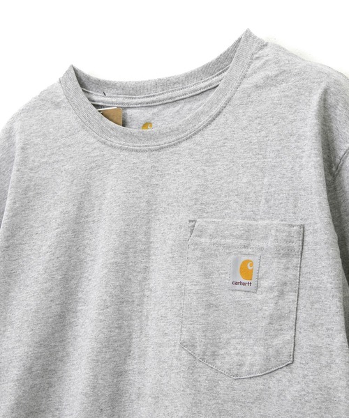 Carhartt(カーハート)の「Carhartt/カーハート LONG SLEEVE WORKWEAR POCKET T-SHIRT(Tシャツ/カットソー・メンズ・チャコールグレー/ネイビー/グレー/マルーン・MEDIUM/LARGE/SMALL)」の18枚目の写真